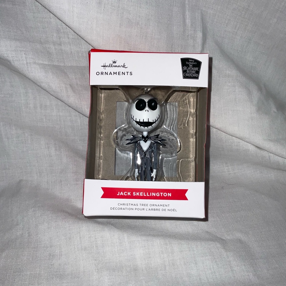 Hallmark Jack Skellington Ornament - Black and White